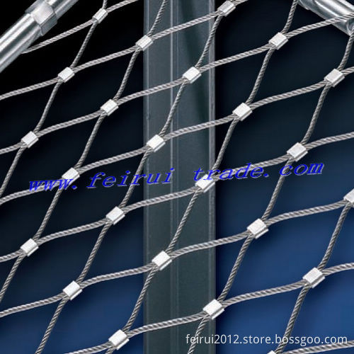 Ss304 / Ss316 Wire Rope Mesh with Ferrule Type